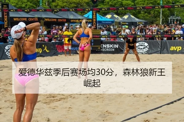 爱德华兹季后赛场均30分，森林狼新王崛起